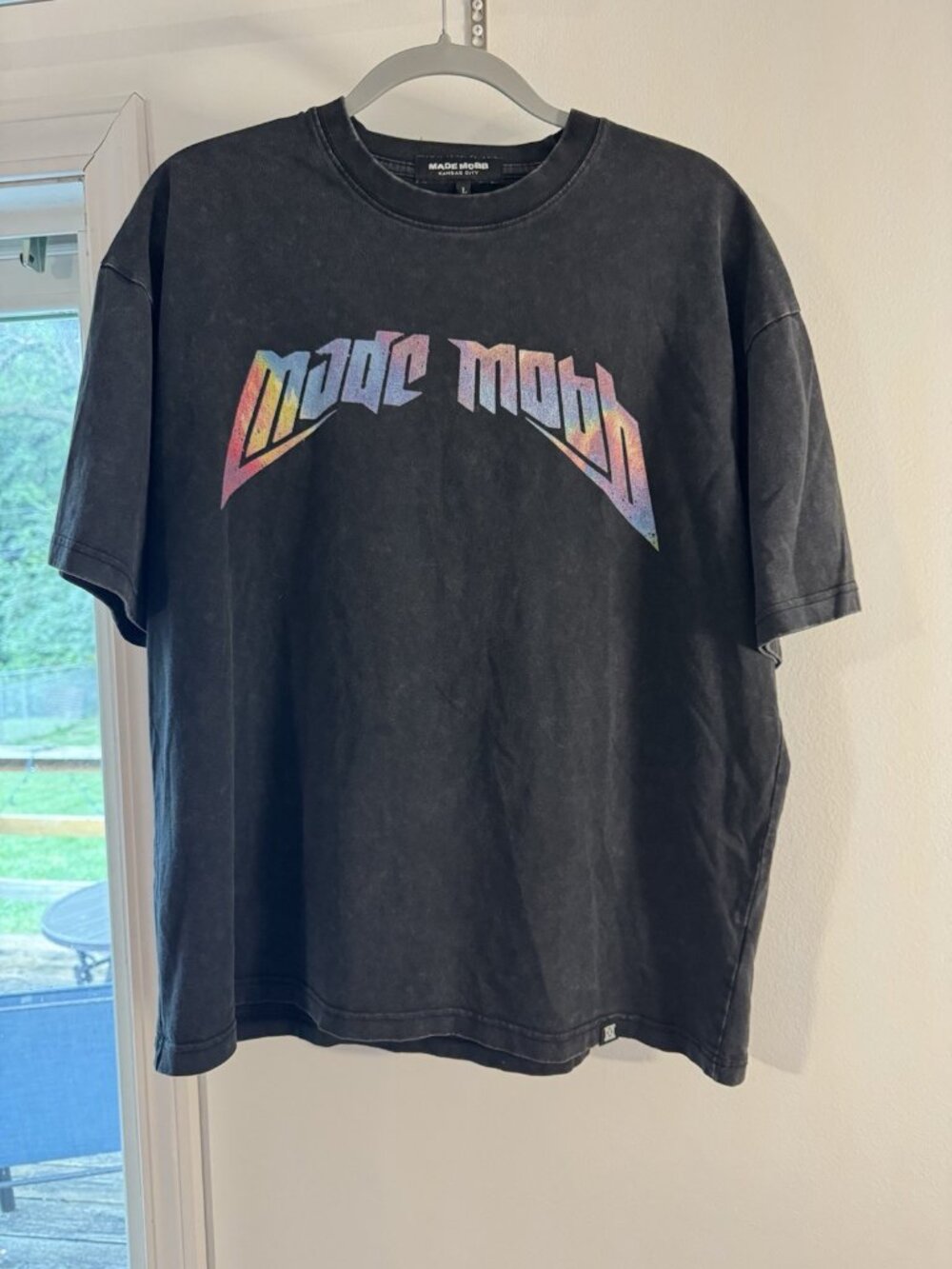 Made Mobb Kansas City Vintage Tee Men's L Black